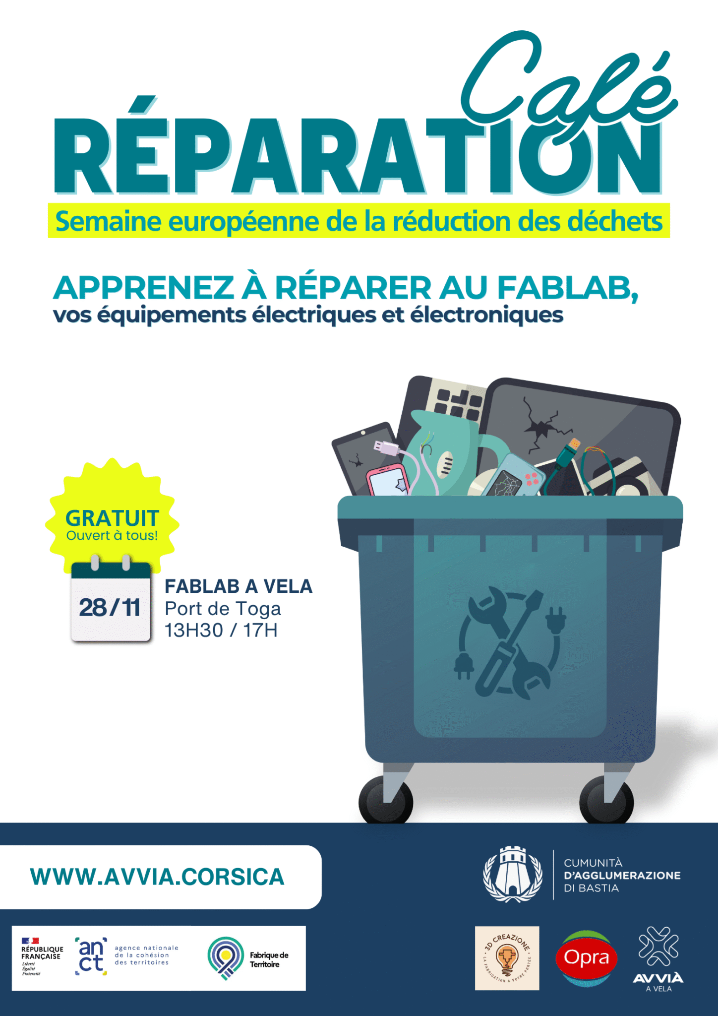café réparation (Affiche)