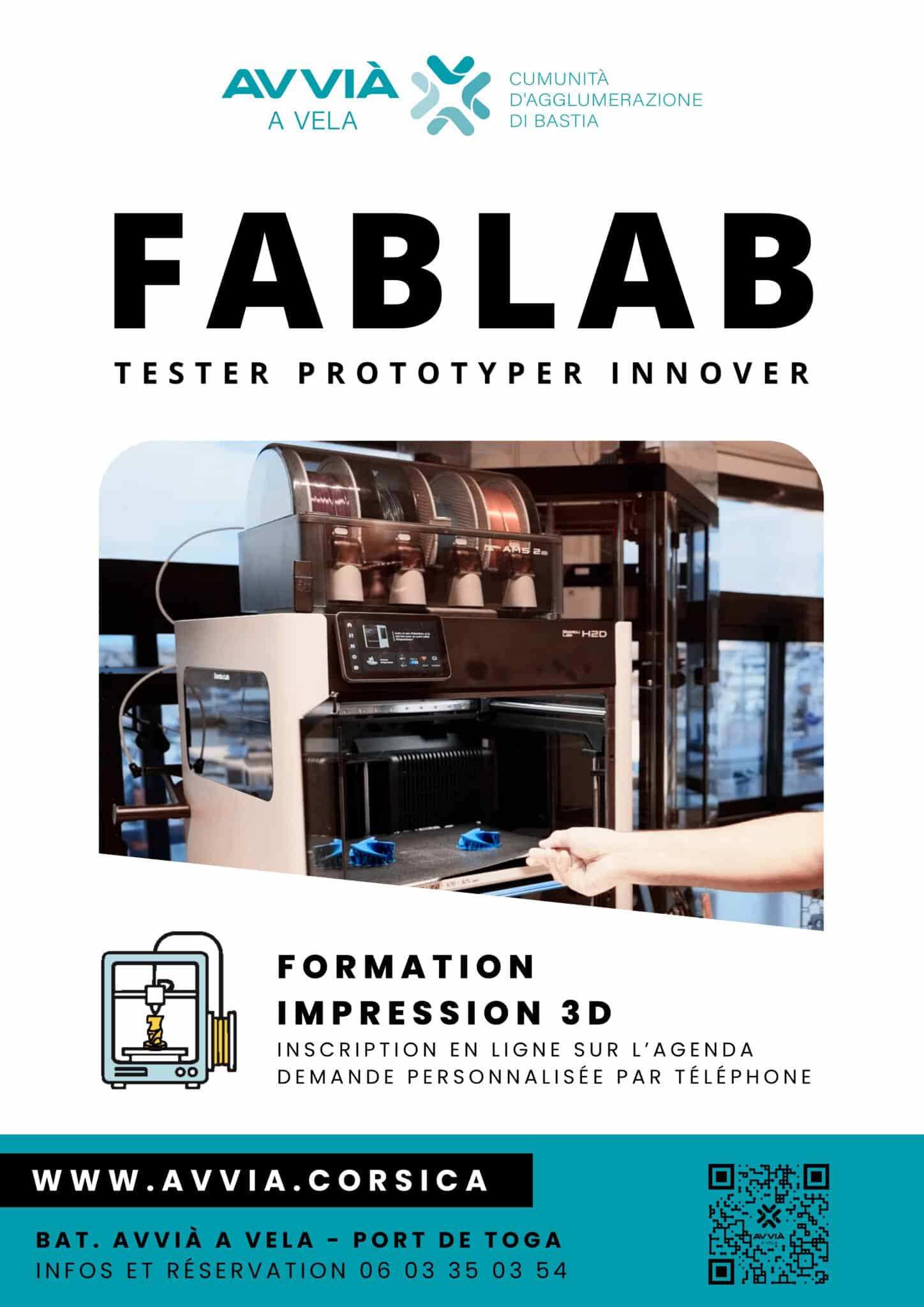 AGENDA FABLAB FORMATION IMPRESSION 3D